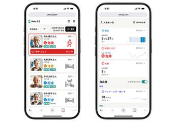 転倒ハイリスク者をAIで可視化「Reha3.0（リハサン）」