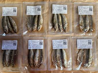 水のいらないペットの防災食「季節のお魚レトルト」